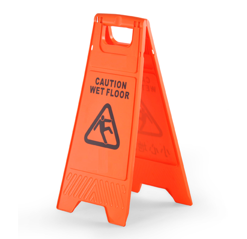 floor safety sign